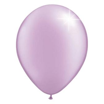 Einfarbige metallic Luftballons-10er Pack-lavendel