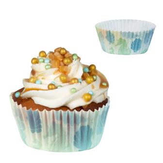 Muffin- und Cupcake-Förmchen "Wunderschöne Meerjungfrau" 50er Pack