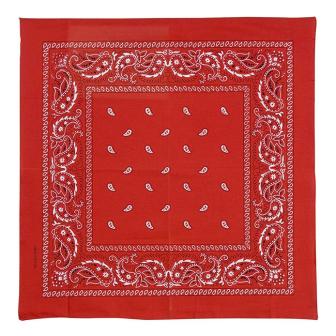 Rotes Bandana "Western"