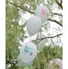 Luftballons "Edle Babyparty" 8er Pack-rosa - Deko Beispiel