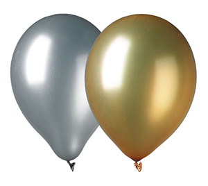 Metallic Luftballons